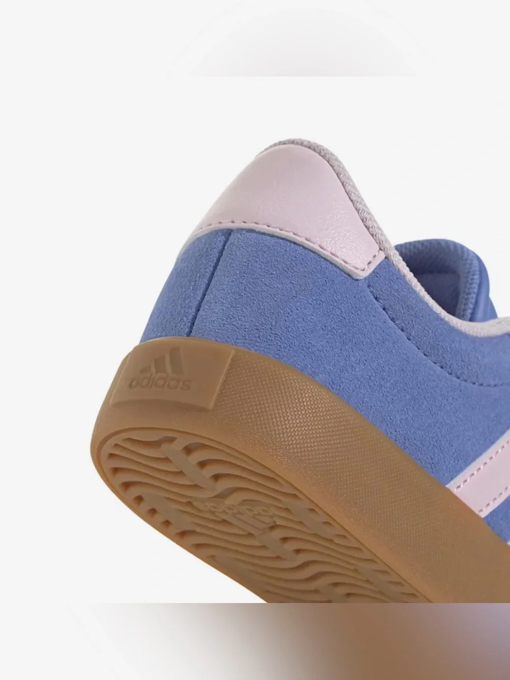 Adidas VL Court 3.0 Sneaker - Kids' Blue Fusion Clear Pink'